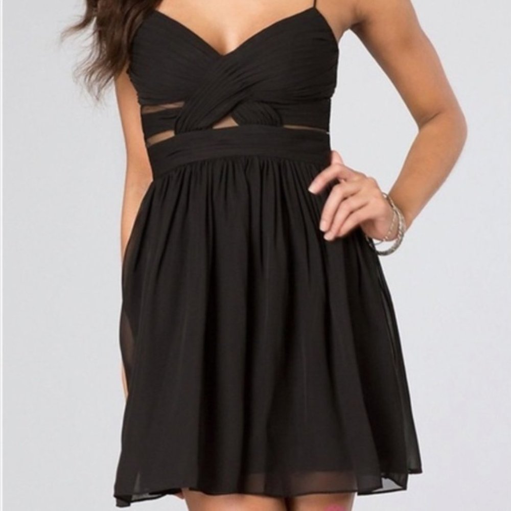 Hailey Logan by Adrianna Papell Black Dress